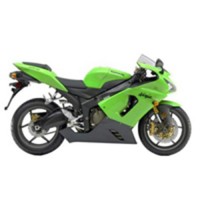 Carenagem Kawasaki Ninja ZX6R 05-06