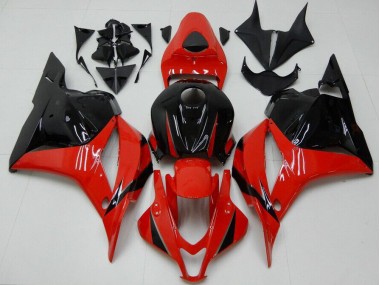 Abs Carenagem Moto CBR 600RR 09-12 - Vermelho Preto