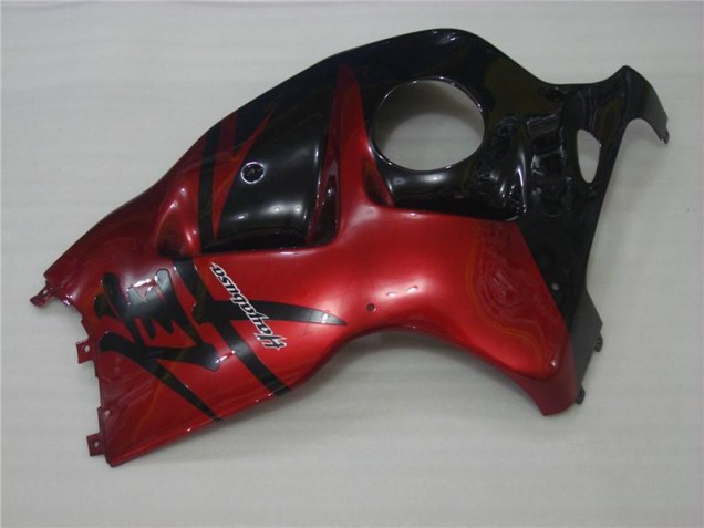 Abs Carenagem Moto GSXR 1300 Hayabusa 96-07 - Vermelho Preto