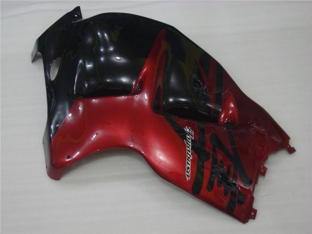 Abs Carenagem Moto GSXR 1300 Hayabusa 96-07 - Vermelho Preto