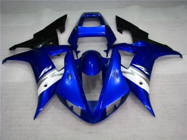 Abs Carenagem Moto R1 02-03 - Azul Branco