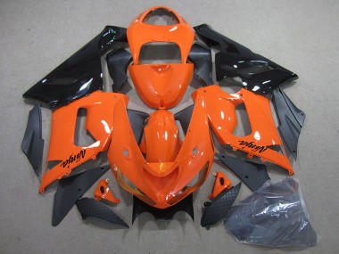 Abs Carenagem Moto ZX6R 05-06 - Laranja Preto Ninja