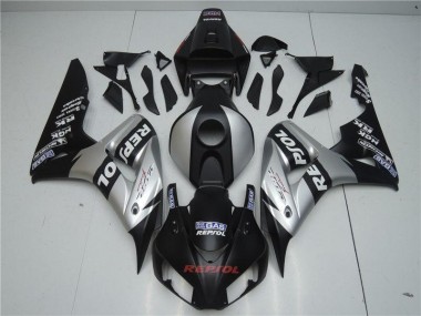 Abs Kit Carenagem & Plásticos Moto CBR 1000RR 04-05 - Preto Prata Repsol