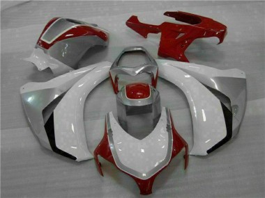 Abs Kit Carenagem & Plásticos Moto CBR 1000RR 08-11 - Vermelho Branco