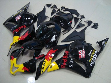 Abs Kit Carenagem & Plásticos Moto CBR 600RR 09-12 - Preto Red Bull