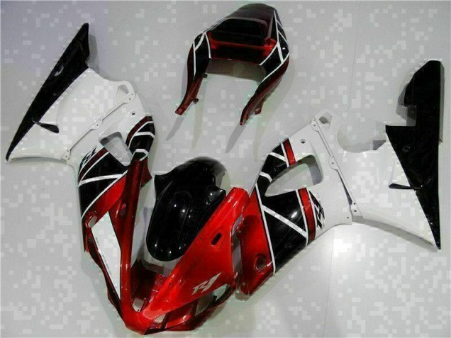 Abs Kit Carenagem & Plásticos Moto R1 00-01 - Vermelho