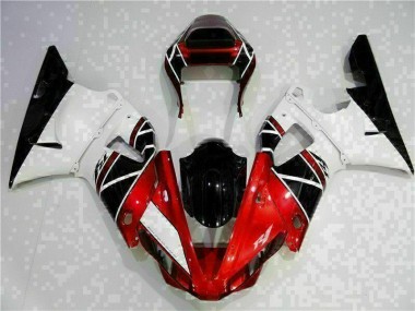 Abs Kit Carenagem & Plásticos Moto R1 00-01 - Vermelho