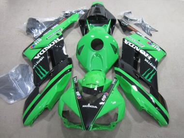 Abs Kit Completos Carenagem Moto CBR 1000RR 04-05 - Preto Verde Monster