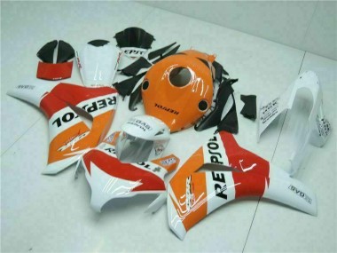 Abs Kit Completos Carenagem Moto CBR 1000RR 08-11 - Laranja Repsol