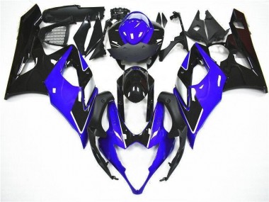 Abs Kit Completos Carenagem Moto GSXR 1000 K7 07-08 - Azul Preto