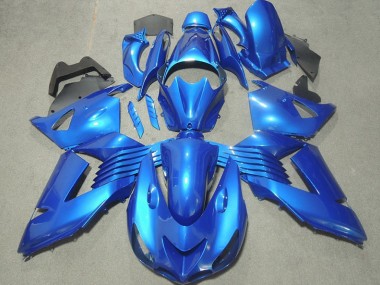 Abs Kit Completos Carenagem Moto ZX14R ZZR 1400 06-11 - Azul