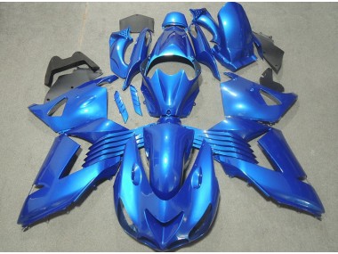 Abs Kit Completos Carenagem Moto ZX14R ZZR 1400 06-11 - Azul