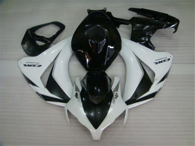 Abs Kits Carenagem Moto CBR 1000RR 08-11 - Preto Branco