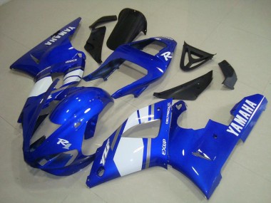 Abs Kits Carenagem Moto R1 00-01 - Azul Branco