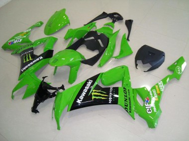 Abs Kits Carenagem Moto ZX10R 08-10 - Verde Monster