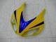 Abs Kits Completos Carenagem Moto CBR 1000RR 06-07 - Azul Amarelo