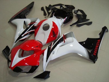 Abs Kits Completos Carenagem Moto CBR 1000RR 06-07 - Vermelho Branco Preto