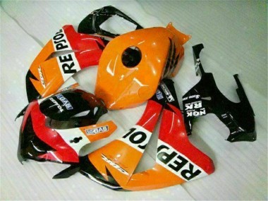 Abs Kits Completos Carenagem Moto CBR 1000RR 08-11 - Laranja Repsol