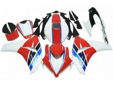 Abs Kits Completos Carenagem Moto CBR 1000RR 08-11 - Vermelho Branco