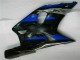 Abs Kits Completos Carenagem Moto GSXR 600 / 750 K1 K2 K3 01-03 - Azul Preto