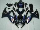 Abs Kits Completos Carenagem Moto GSXR 600 / 750 K6 06-07 - Preto Azul