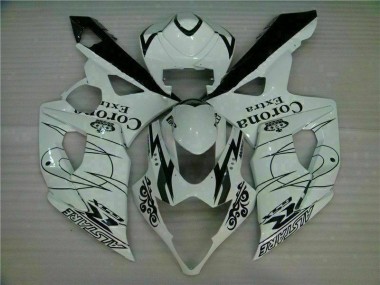 Abs Moto Plástico GSXR 1000 K5 05-06 - Branco