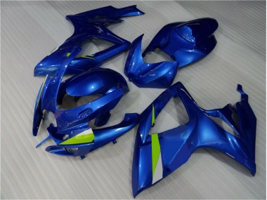 Abs Moto Plástico GSXR 600 / 750 K6 06-07 - Azul