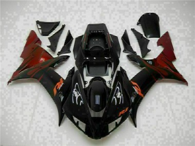 Abs Moto Plástico R1 02-03 - Preto