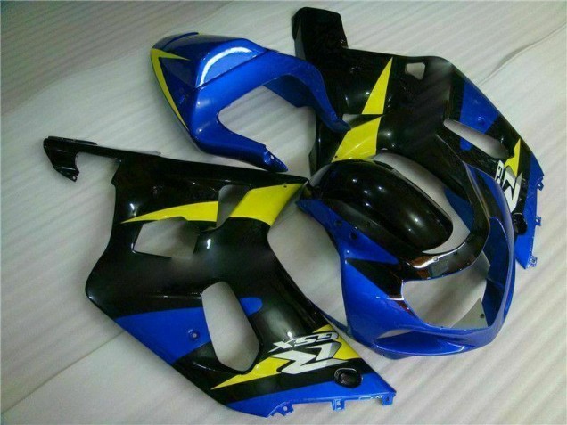 Abs Moto Plásticos GSXR 600 / 750 K1 K2 K3 01-03 - Azul