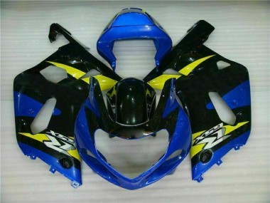 Abs Moto Plásticos GSXR 600 / 750 K1 K2 K3 01-03 - Azul