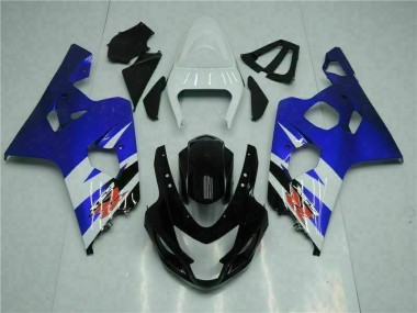 Abs Moto Plásticos GSXR 600 / 750 K4 04-05 - Azul Preto