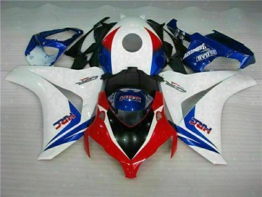 Abs Motocicleta Plástico CBR 1000RR 08-11 - Branco Azul