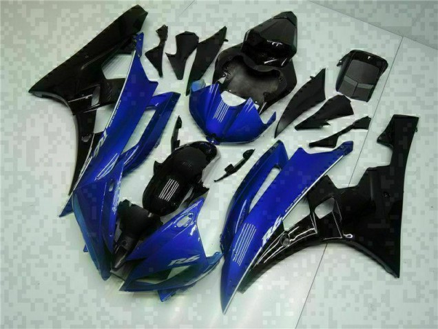 Abs Motocicleta Plásticos R6 06-07 - Azul Preto