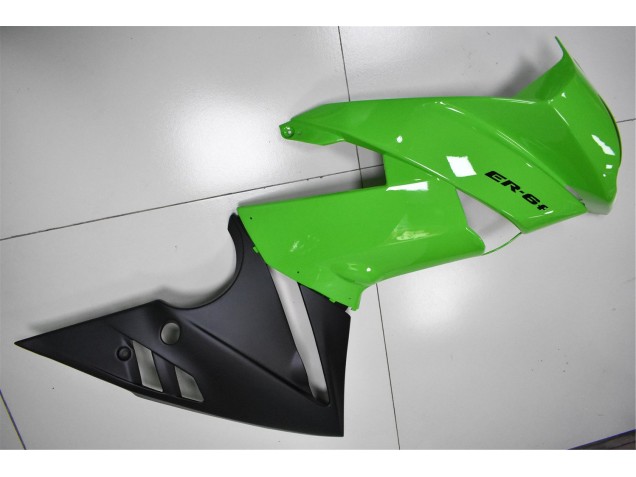 Abs Motocicleta Plásticos ZX10R 08-10 - Verde Preto