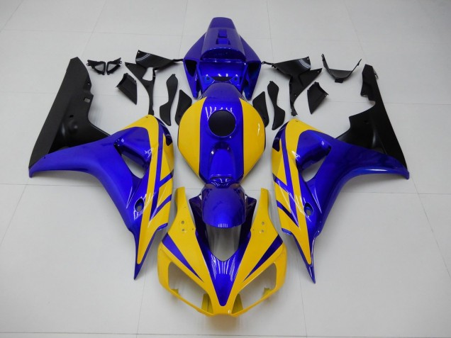 Carenagem Moto CBR 1000RR 06-07 - Amarelo Azul