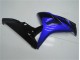 Carenagem Moto CBR 1000RR 06-07 - Azul Preto