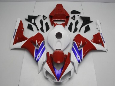 Carenagem Moto CBR 1000RR 06-07 - Azul Vermelho & Branco