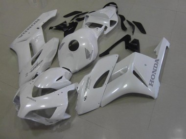 Carenagem Moto CBR 1000RR 06-07 - Branco & Prata Decalques