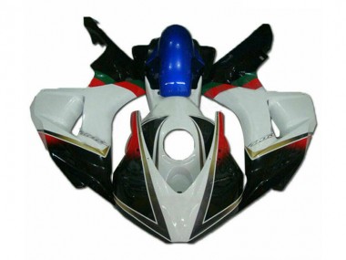 Carenagem Moto CBR 1000RR 06-07 - Branco Preto