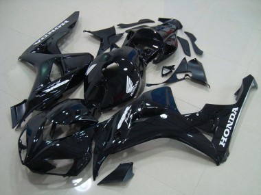 Carenagem Moto CBR 1000RR 06-07 - Preto Prata Decalques