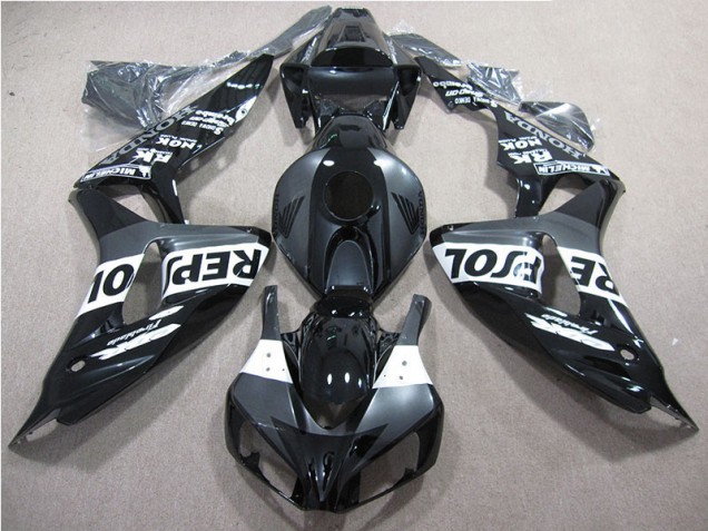 Carenagem Moto CBR 1000RR 06-07 - Preto Repsol