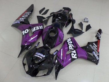 Carenagem Moto CBR 1000RR 06-07 - Roxo Repsol