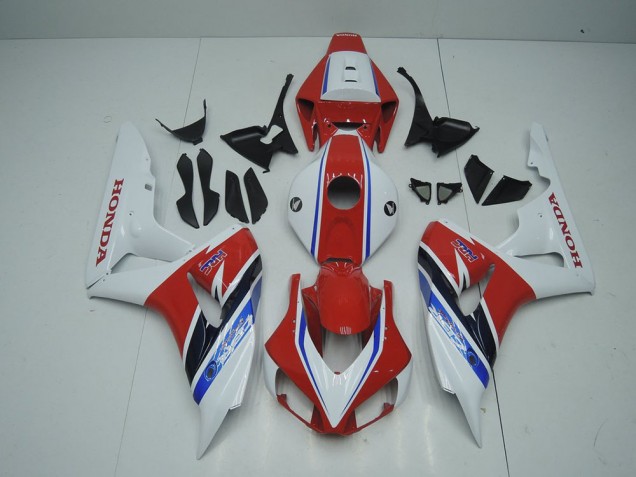 Carenagem Moto CBR 1000RR 06-07 - Vermelho Branco Azul HRC