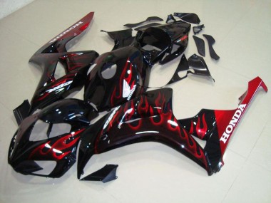 Carenagem Moto CBR 1000RR 06-07 - Vermelho Chama