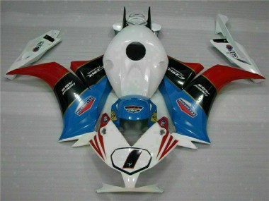 Carenagem Moto CBR 1000RR 12-16 - Azul Branco