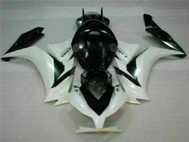 Carenagem Moto CBR 1000RR 12-16 - Branco Preto