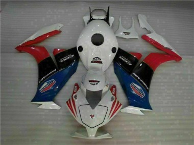 Carenagem Moto CBR 1000RR 12-16 - Branco Vermelho