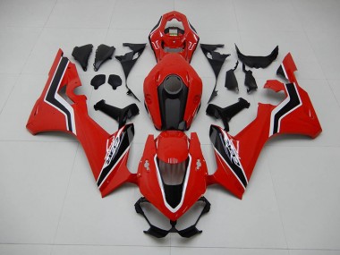 Carenagem Moto CBR 1000RR 17-23 - Vermelho Preto Branco