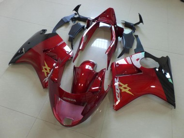 Carenagem Moto CBR 1100 XX 96-07 - Doce Vermelho Preto Estilo OEM