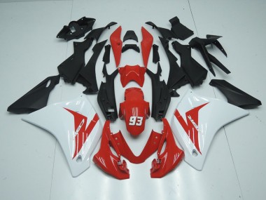 Carenagem Moto CBR 125R 11-13 - Vermelho Branco 93